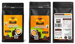 Premium Ugandan Single-Farm Robusta Coffee | Medium Roast | Ground & Whole Beans - Image 1